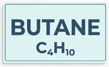 Butane - C4H10 logo